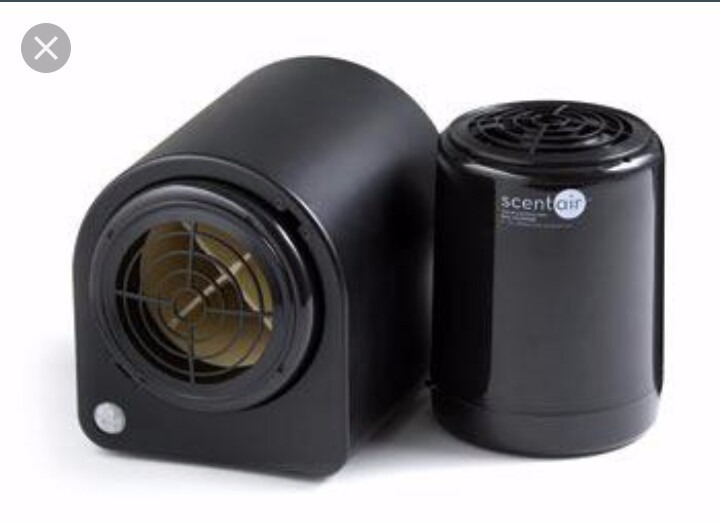 Scentair unit and golden bamboo fragrance in East London, London