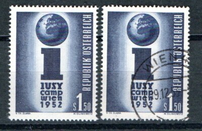 1952 Ank.990 JUSY Camp postfrisch + gestempelt