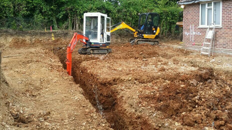 Digger and driver hire all types of mini diggers and operators in