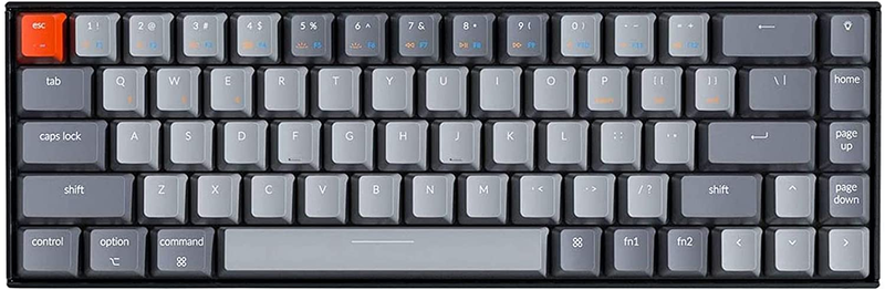 Keychron K6 Bluetooth 5.1 Wireless Mechanical Keyboard with Gateron G Pro Brown