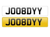 Personalised number plate 