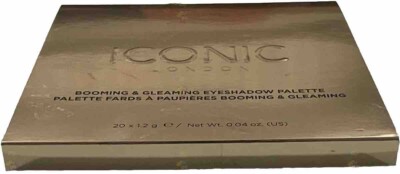 ICONIC LONDON Booming & Gleaming Eyeshadow Palette 0.04 oz makeup nail polish pc