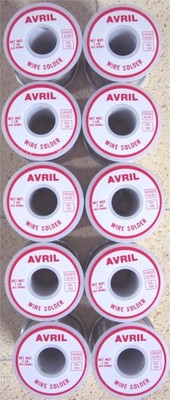 10 Lbs 60/40 Avril Premium Stained Glass Solder - Made in USA! Best Quality