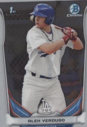 2014 Bowman Chrome Minis - Alex Verdugo #28
