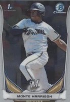 2014 Bowman Chrome Minis - Monte Harrison #56