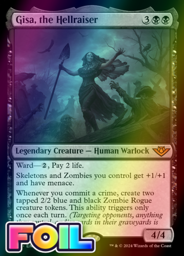 MTG 殺し foil FOIL - MTG Gisa, the Hellraiser 89 - Outlaws of Thunder