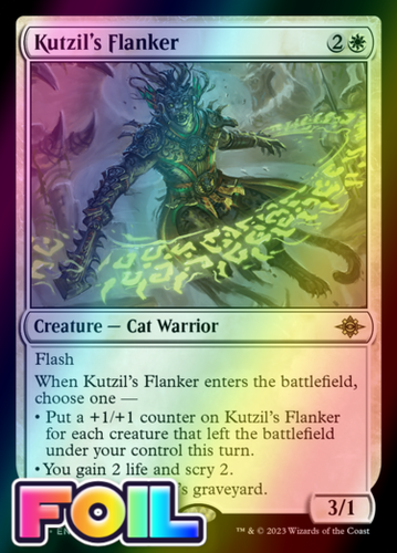 x1 Kutzil's Flanker LCI MTG 20 FOIL RARE M/NM 1x | eBay