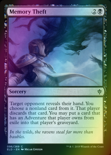 x1 FOIL COMMON Memory Theft MTG 96/269 ELD M/NM 1x | eBay