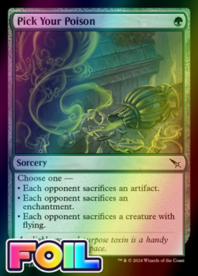 x1 Pick Your Poison MKM MTG 170 FOIL COMMON M/NM 1x