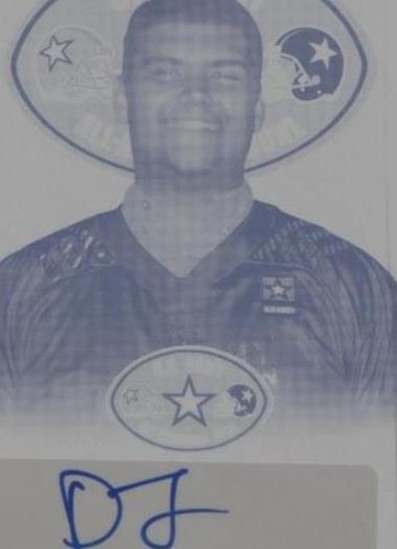 2016 Leaf U.S. Army All-American Bowl Drake Jackson #ATA-DJ1