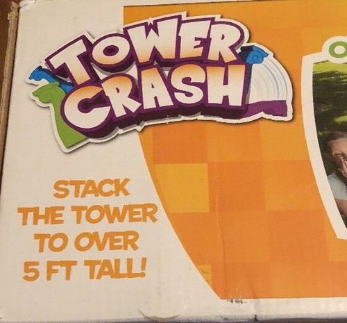 Blip Toys: Tower Crash Outdoor/Indoor  Family Fun Game ~ 2-4 Players