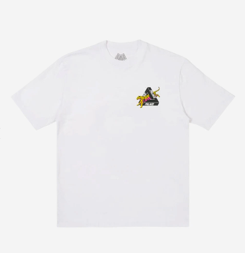 Pre-owned Palace Korea Tri-ferg T-shirt White - 24ss