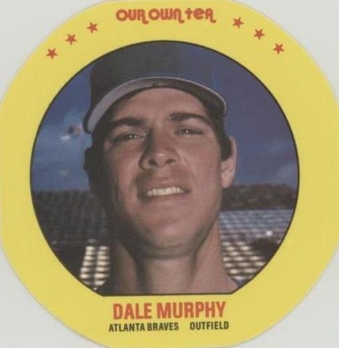 1987 Our Own Tea Discs - Dale Murphy #15