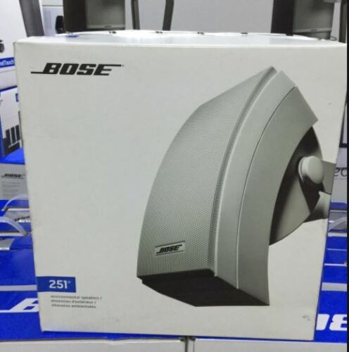 Bose 251 Environmental outdoor Speakers - white (Pair) Brand New FREE SHIPPING!!