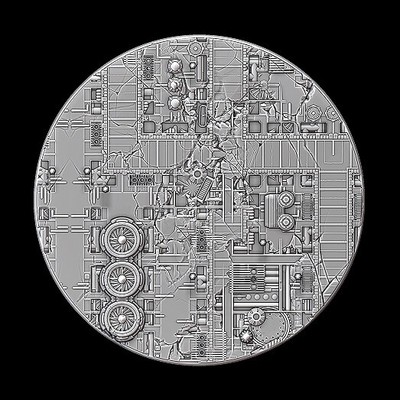 District Feudis Base 25mm(x70)/3Dprinted/Sci-Fi Proxy/Wargaming/Duncan Shadows