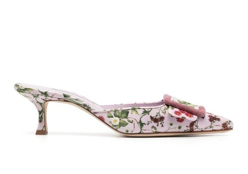 美品　36 MANOLO BLAHNIK メイセール　ヒョウ柄ミュール 楽天市場】【9/25限定・最大1万円OFFクーポン配布中】MANOLO