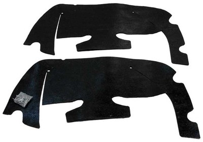 Control Arm Dust Shield Set w/ Hardware 67-68 Camaro
