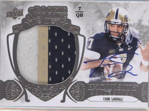 2014 Upper Deck Exquisite Collection Tom Savage #120