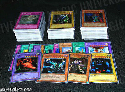 200 YUGIOH ASSORTED CARDS ULTIMATE LOT WITH MULTIPLE HOLOS & RARES!