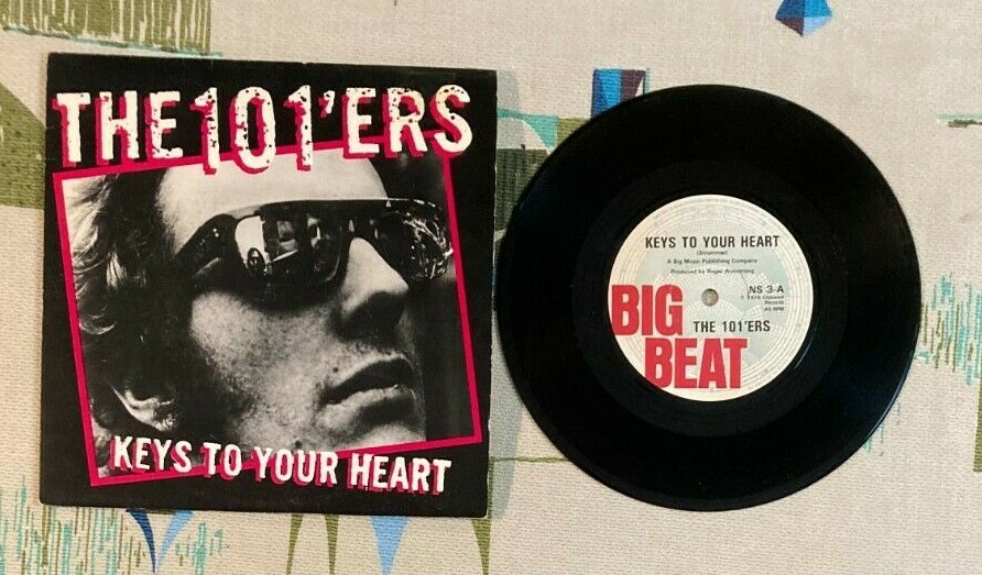 The 101'ers 45 w PS Keys to Your Heart - The Clash Joe