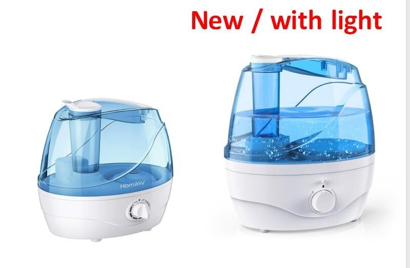 2.2L Humidifier for HOME OFFICE with Light,Quiet & Auto-of Cool