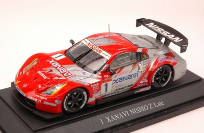 Nissan Xanavi Nismo Z 1 Gt Series 2004 Motoyama / Lyons 1:43 Model 43668 EBBRO