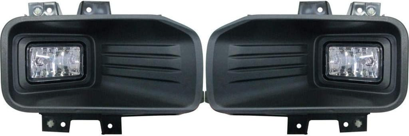 Pair Driver and Passenger Side Fog Light Assembly For Ford F150 2018 2019 2020