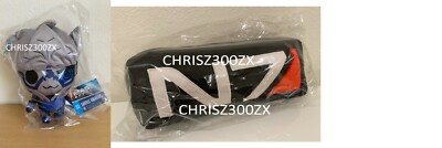 Mass Effect Legendary Edition Garrus Plush + N7 LOGO Pillow [2] SET