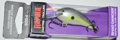 rapala sdd-4 sdd04 1.5'' 3/16oz deep diving crankbait shad dancer helsinki shad