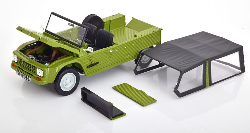 Citroen Mehari Green 1983 Norev 181655 1/18 Metal Die Cast Vert Verte