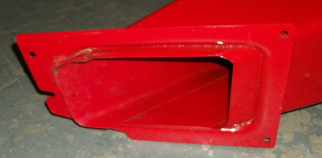 Genuine TROY-BILT 5hp Chipper Vac 47282 CHUTE ASSEMBLY + Cage & Flap 1902050