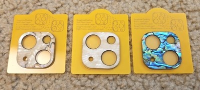 3x Natural Shell Rear Camera Lens Protector for iPhone 13 / iPhone 13 Mini 