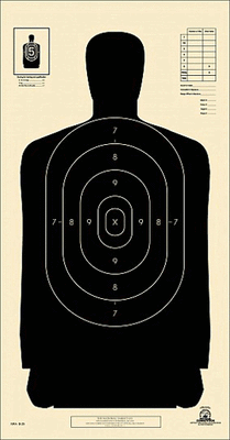 targets nra silhouette targets
