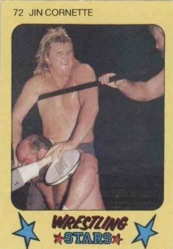 1986 Monty Gum Super Wrestling Stars - Jim Cornette #72