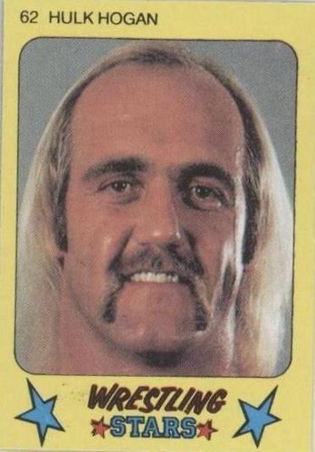 1986 Monty Gum Super Wrestling Stars - Hulk Hogan #62
