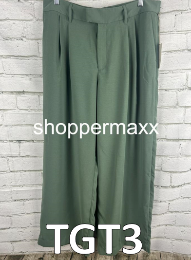 A New Day Women's High-Rise Wide Leg Fluid Pants - 14S Teal