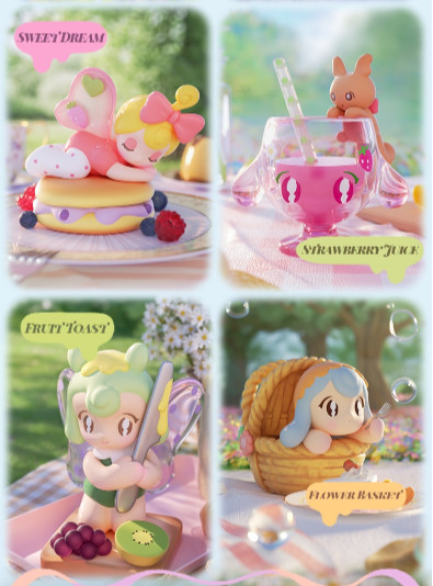 新品未開封AAMYフィギュアPicnic with Butterfly F.UN AAMY Picnic with Butterfly Series Confirmed Blind Box Figure