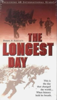 The Longest Day (VHS, 1998, 20th Century Fox) John Wayne/Robert Mitchum!