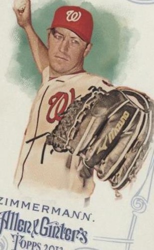 2013 Topps Allen & Ginter's - Jordan Zimmermann #29