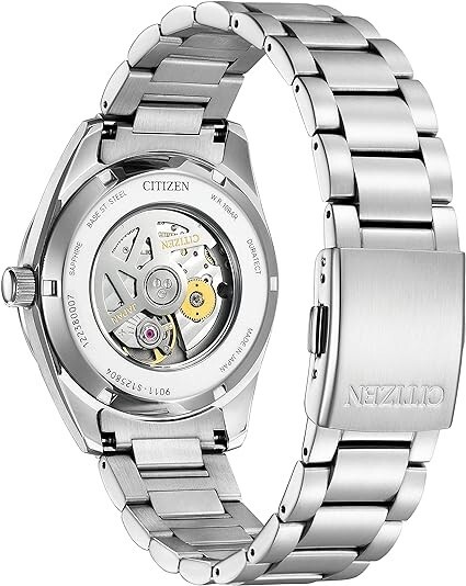 Pre-owned Citizen Collection Nb1050-59a Mechanical Watch Silver White 38ｍｍ