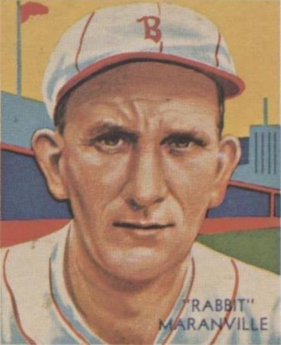 1985 Renata Galasso 1934-36 National Chicle Diamond Stars Reprints - Rabbit Maranville #3