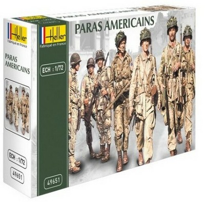 HELLER 1/72 US Paratroopers 48 HLR49651-W