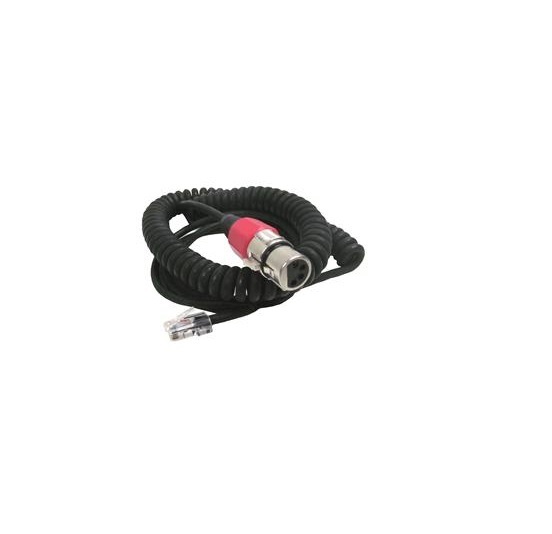Heil Sound CH1KM Mic adapter coiled cable Kenwood modular 701630971523 eBay
