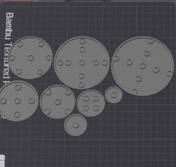 Warhammer Round Bases 25/28.5/32/40/50/60/65/80/90/100