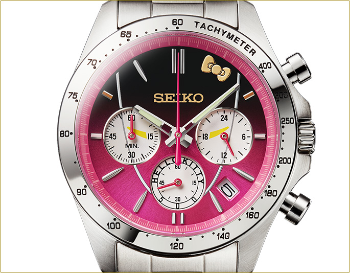 Pre-owned Seiko Hello Kitty Shinkansen 25th Anniversary Officially Certified Watch Limited