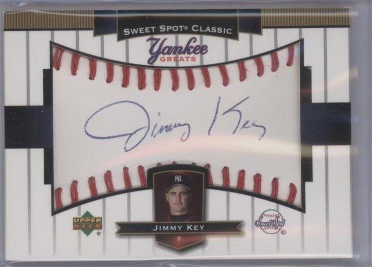 2003 Upper Deck Sweet Spot Classic - Jimmy Key #YG-JKE