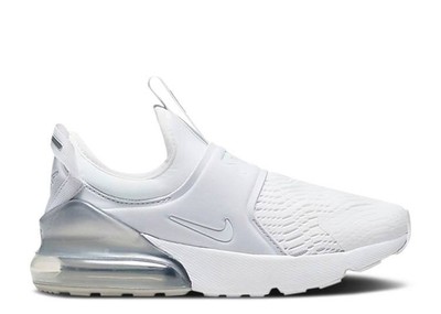 

Nike Air Max 270 Extreme White/White-Metallic Silver для маленьких детей (CI1107 100)