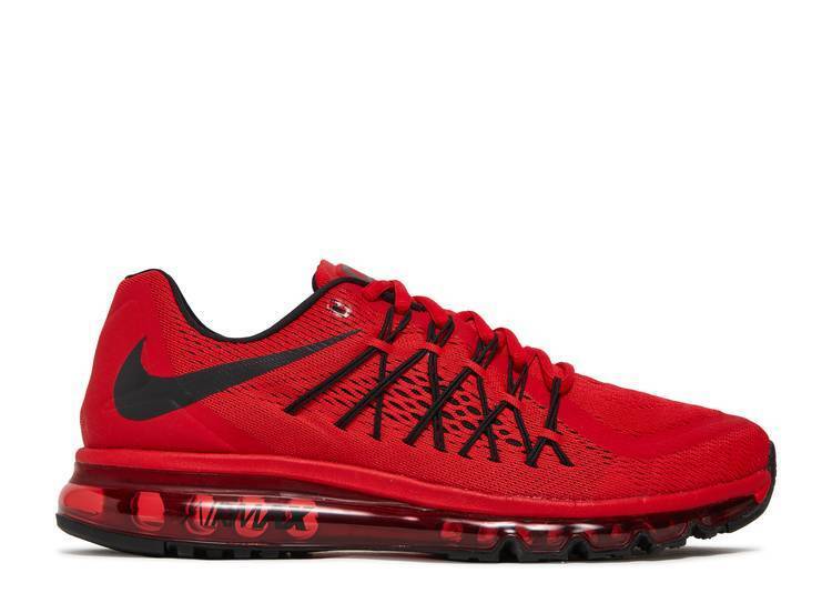 

Мужские кроссовки для бега в стиле ретро Nike Air Max 2015 University Red Black DC2022-600 sz 8, Красный, Nike Air Max 2015