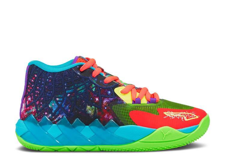 シューズ(男性用) PUMA MB.01 Be You Puma MB.01 Be You Lamelo Ball Boys GS Kids Youth green gecko