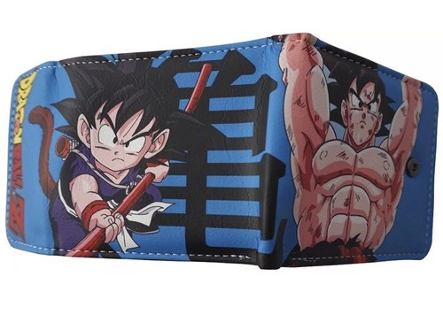 New! Dragon Ball Z Bifold wallet pleather - Classic Goku Anime DBZ